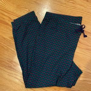J.Crew holly print jogger pajama /lounge pants